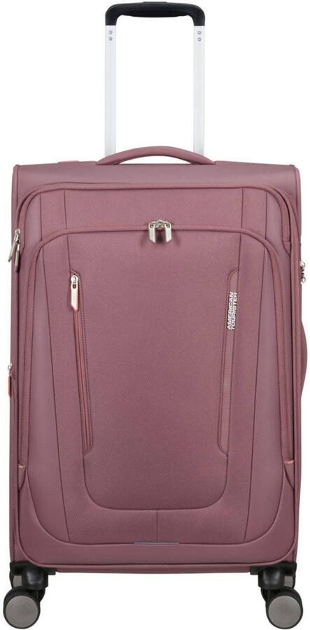 American Tourister polyester koffer paars