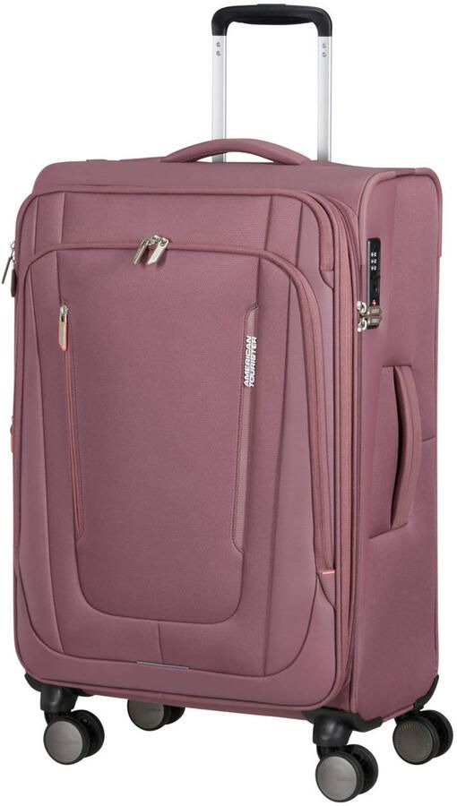 American Tourister polyester koffer paars - Foto 2