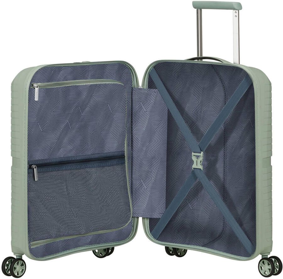 American Tourister trolley Airconic 55 cm. lichtgroen