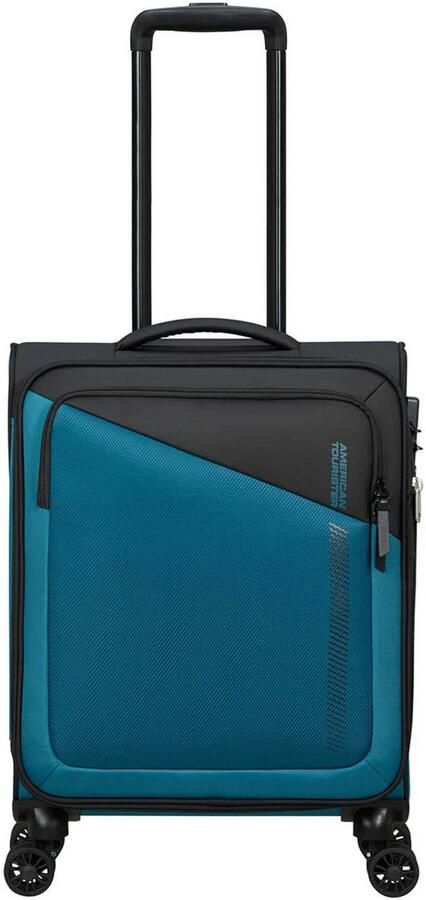 American Tourister trolley Daring Dash 55 cm. Expandable blauw zwart - Foto 3