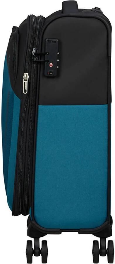 American Tourister trolley Daring Dash 55 cm. Expandable blauw zwart - Foto 2