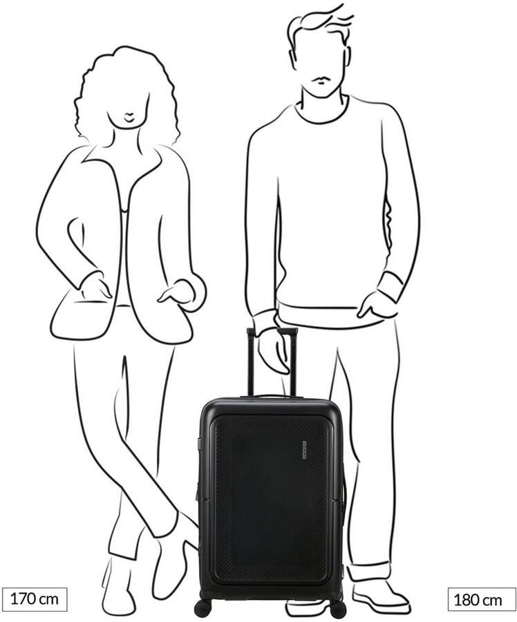 American Tourister DashPop Stijlvolle Trolley Yellow Unisex - Foto 2