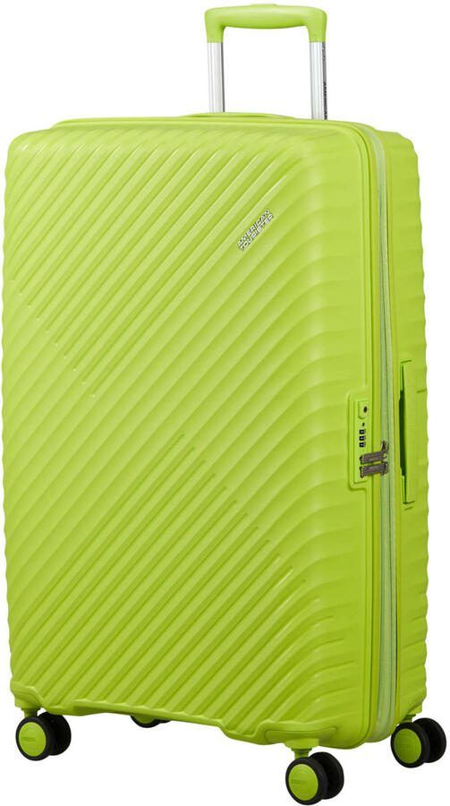 American Tourister trolley Diablast 78 cm. Expandable limegroen