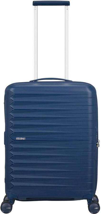 American Tourister trolley FastForward 55 cm. Expandable donkerblauw