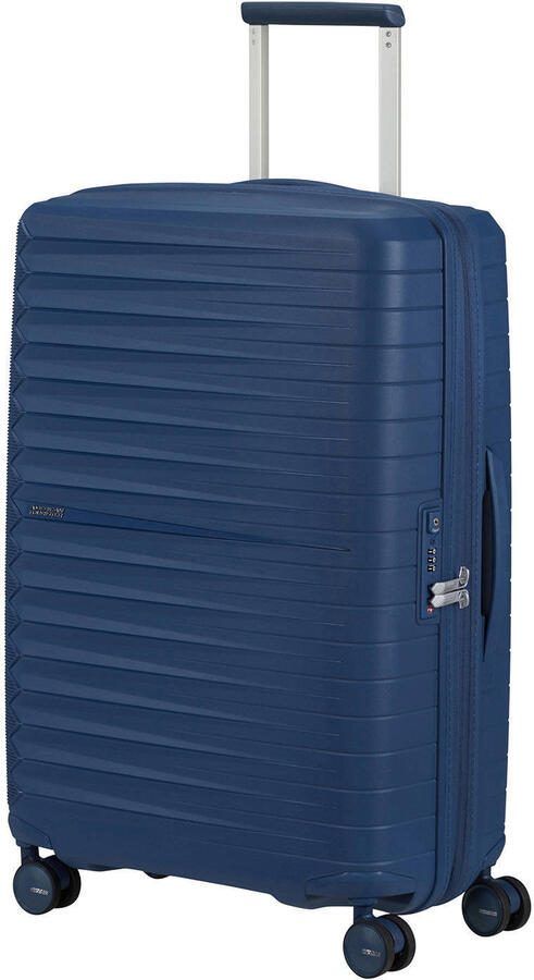 American Tourister trolley FastForward 68 cm. Expandable blauw