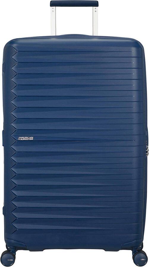 American Tourister trolley FastForward 78 cm. Expandable donkerblauw
