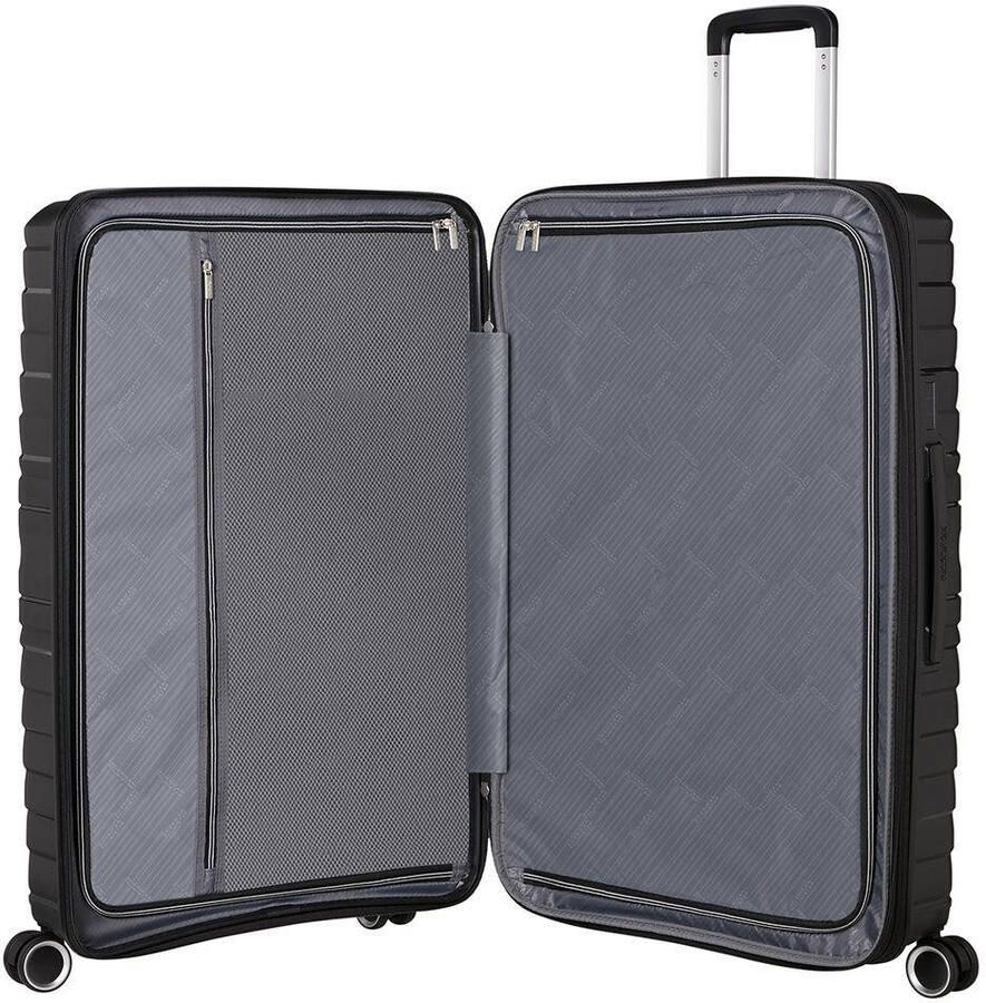 American Tourister Hardshell-trolley FLYTWIST verschillende maten en kleuren Hardcase koffer personaliseerbaar volume uitbreiding