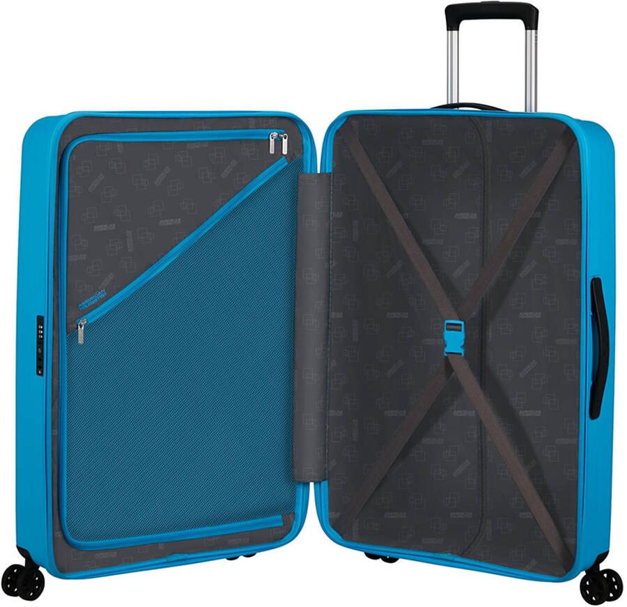 American Tourister trolley Rejoy 77 cm. blauw - Foto 2