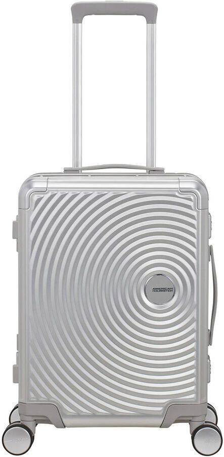 American Tourister Hardshell-trolley SOUNDBOX ALU verschillende maten en kleuren Hardshell-koffer twee TSA-sloten aluminium koffer