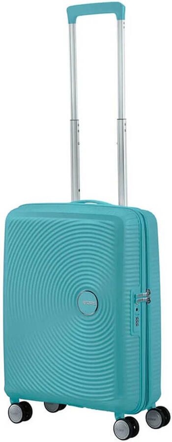 American Tourister trolley Soundbox 55 cm. Expandable blauw