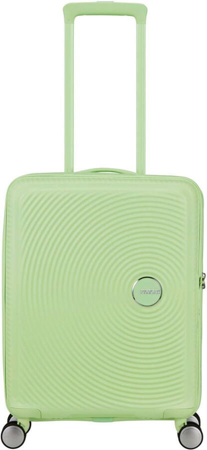 American Tourister trolley Soundbox 55 cm. Expandable lichtgroen