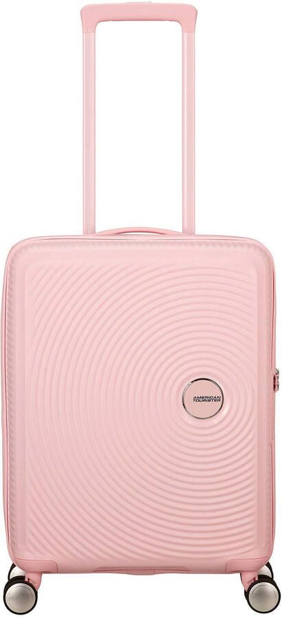 American Tourister trolley Soundbox 55 cm. Expandable lichtroze
