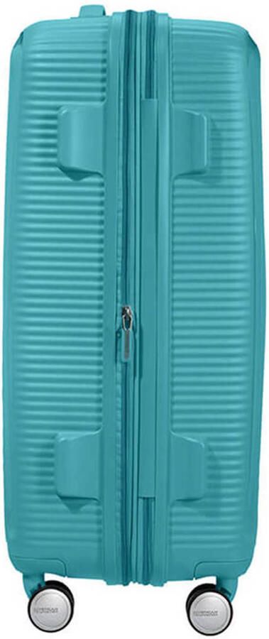 American Tourister trolley Soundbox 67 cm. Expandable blauw - Foto 2
