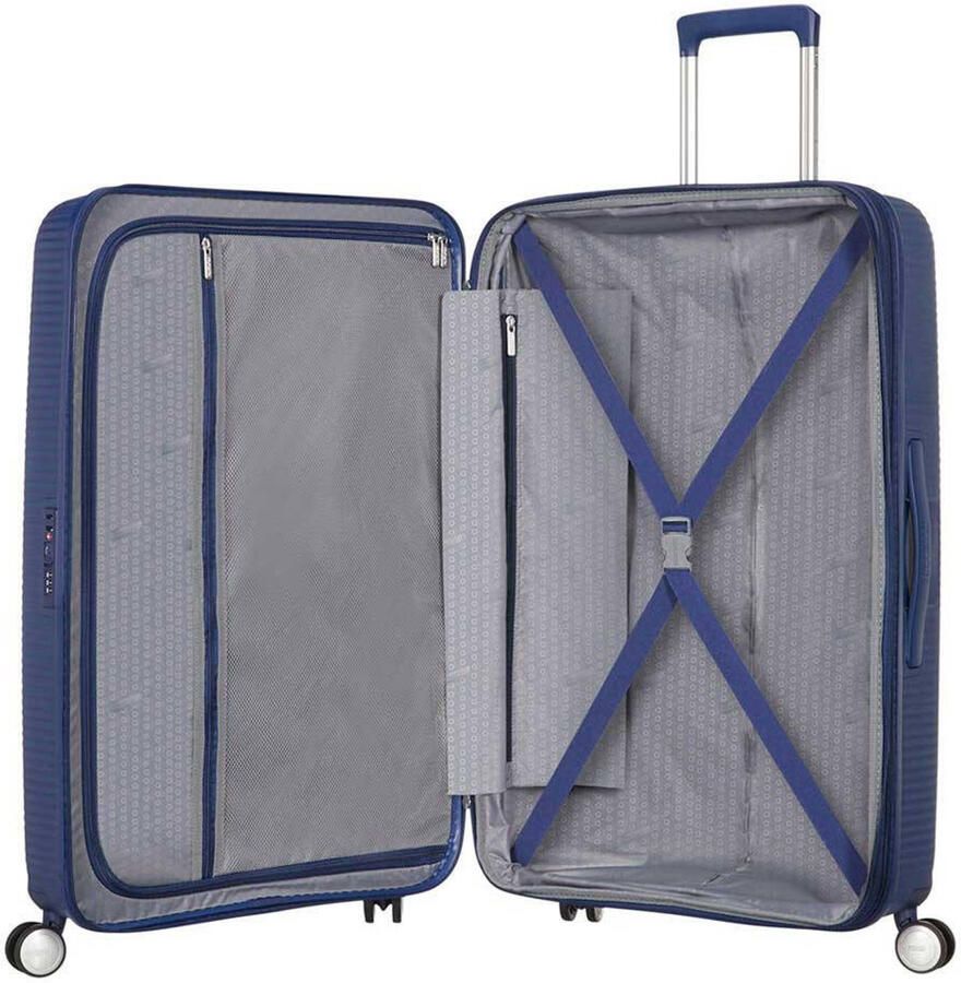 American Tourister Hardshell-trolley SOUNDBOX in verschillende kleuren en maten Reiskoffer trolley incheckbagage TSA-cijferslot volumevergroting