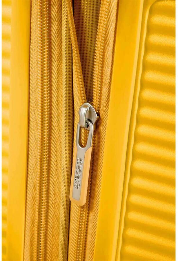 American Tourister Spinner Trolley met TSA-slot Yellow Unisex - Foto 2