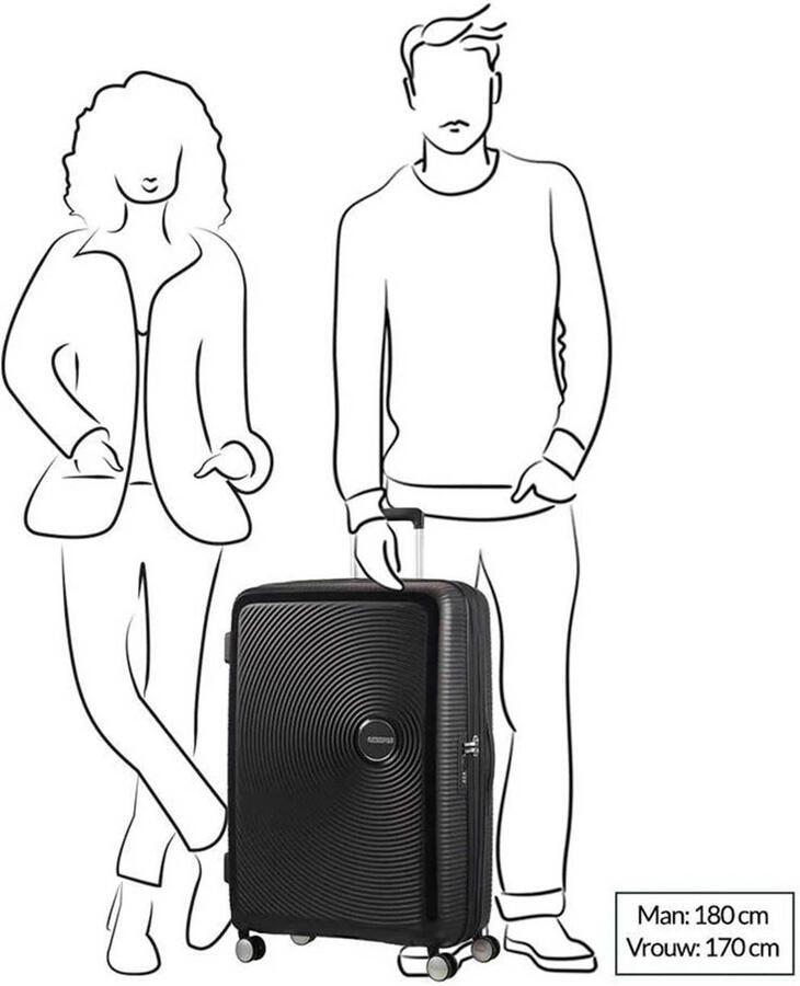 American Tourister trolley Soundbox 77 cm. Expandable roze - Foto 2