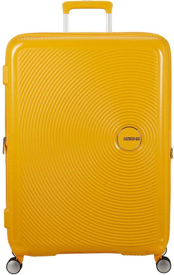 American Tourister trolley Soundbox 80 cm. Expandable geel
