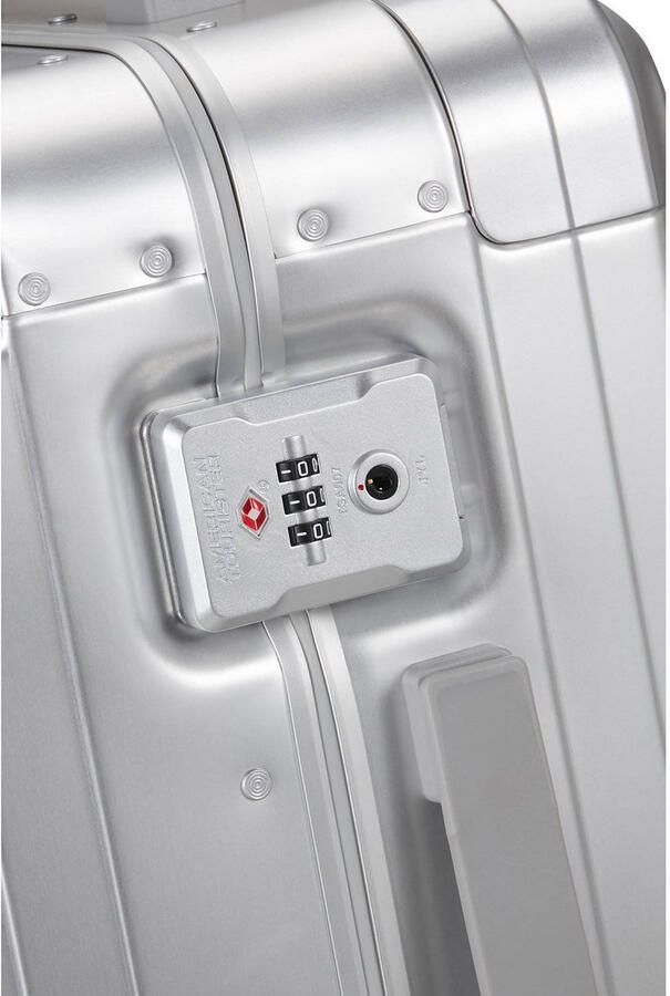 American Tourister Hardshell-trolley SOUNDBOX ALU verschillende maten en kleuren Hardshell-koffer twee TSA-sloten aluminium koffer