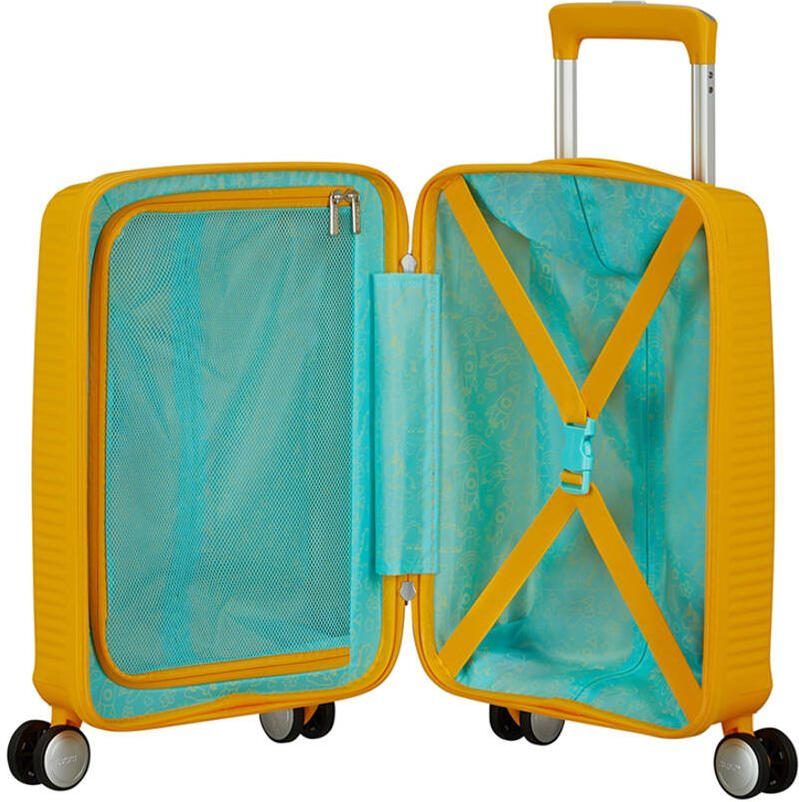 American Tourister Mini Soundbox Kinderkoffer met stickers Yellow Unisex - Foto 2