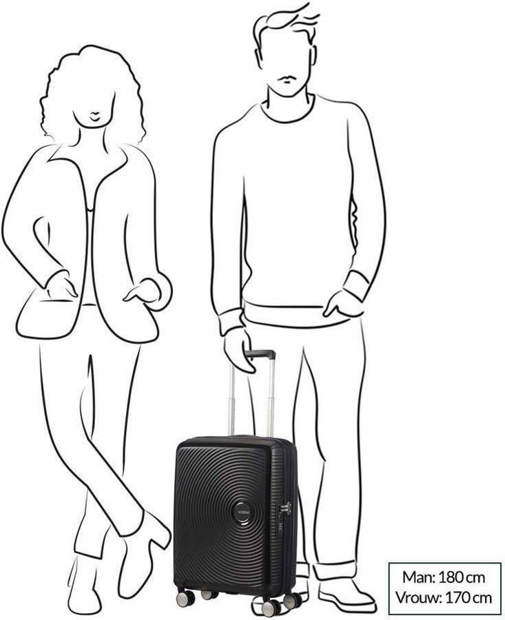 American Tourister Hardshell-trolley SOUNDBOX in verschillende kleuren en maten Reiskoffer trolley incheckbagage TSA-cijferslot volumevergroting - Foto 2