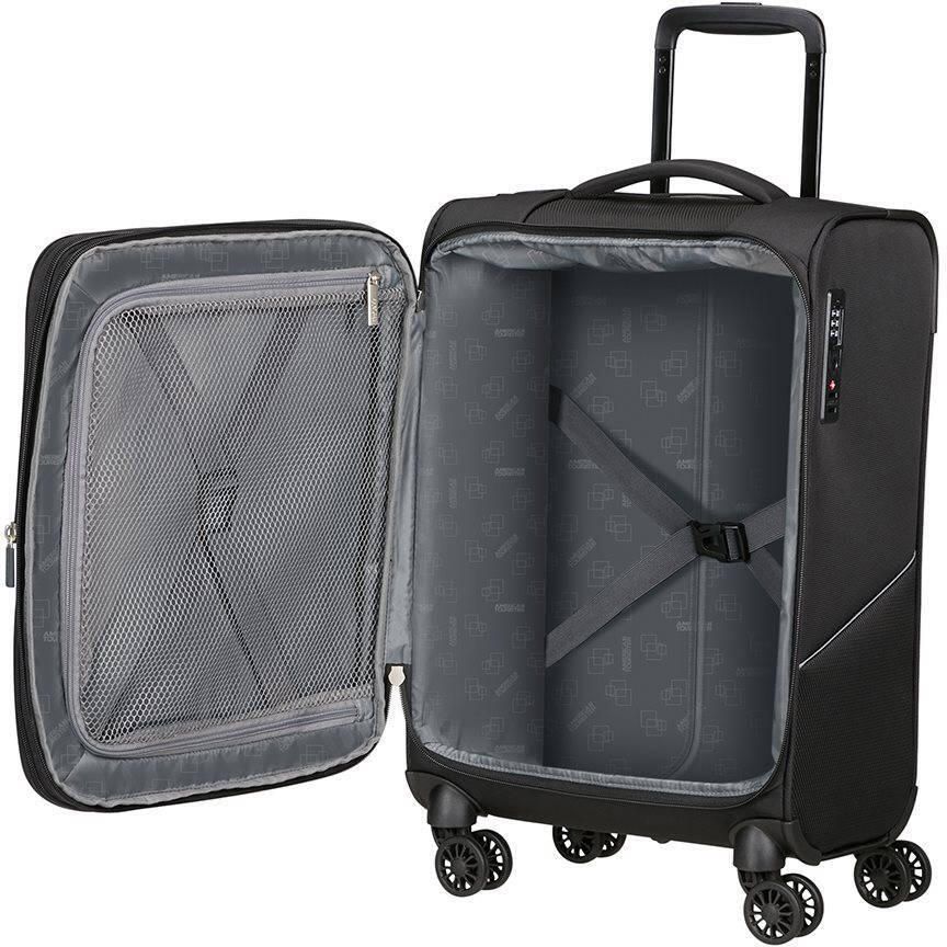 American Tourister trolley Summerride 55 cm. Expandable zwart - Foto 2