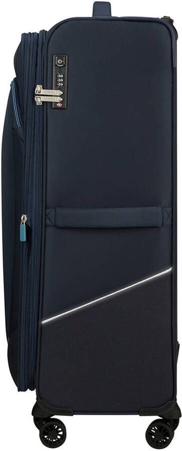 American Tourister trolley Summerride 80 cm. Expandable donkerblauw