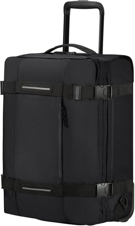 American Tourister Reistas URBAN TRACK 55 Handbagage tas reistas wielen laptopvak rugzak draagrie