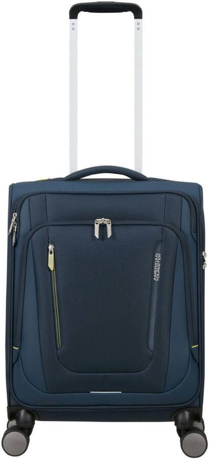 American Tourister trolley Wanderlite 55 cm. donkerblauw