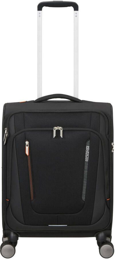 American Tourister trolley Wanderlite 55 cm. zwart