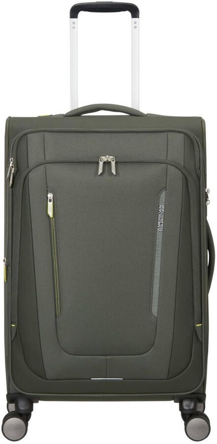 American Tourister trolley Wanderlite 68 cm. Expandable kaki