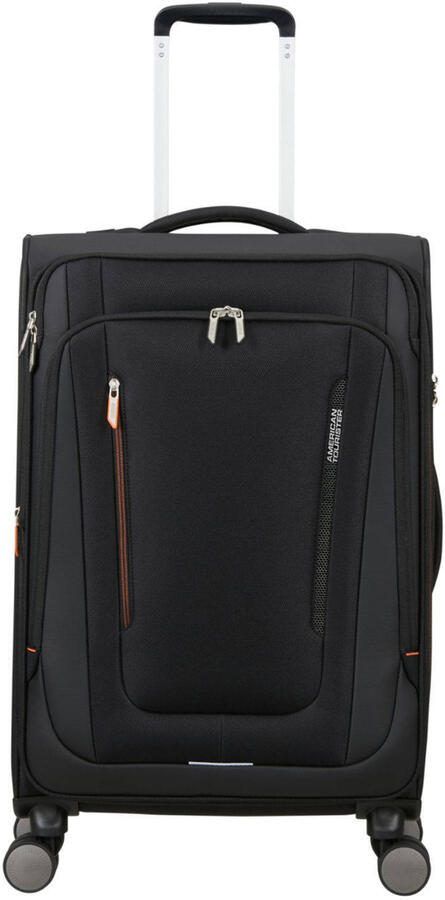 American Tourister trolley Wanderlite 68 cm. Expandable zwart