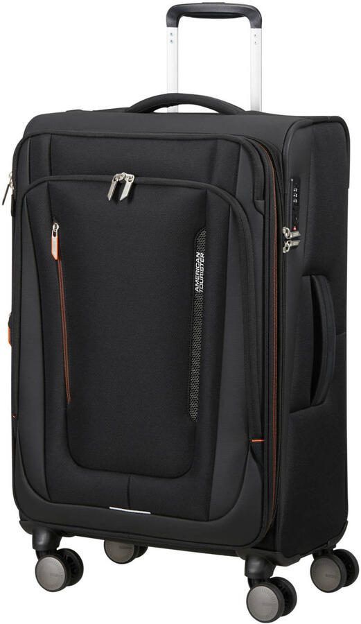 American Tourister trolley Wanderlite 68 cm. Expandable zwart - Foto 2