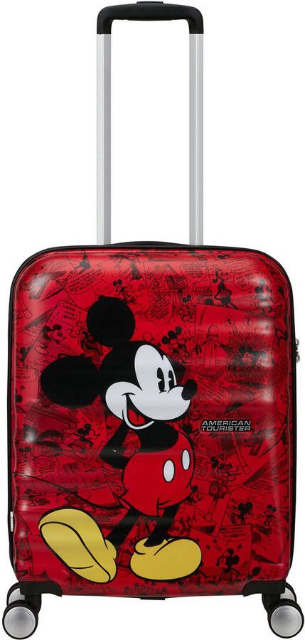 American Tourister Disney Wavebreaker Trolley Koffer Red Unisex