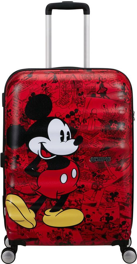 American Tourister Reiskoffer WAVEBREAKER DISNEY COMICS Mickey TSA 67 24