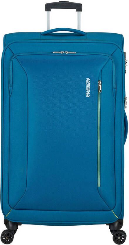 American Tourister trolley Hyperspeed 80 cm. Expandable blauw