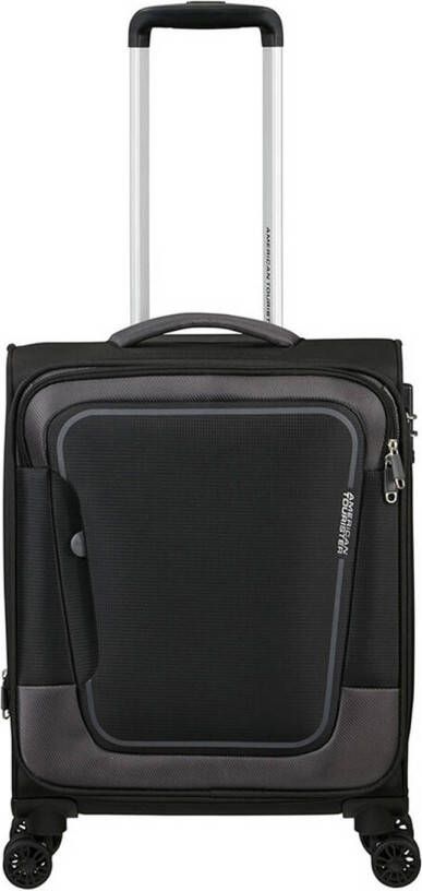 American Tourister trolley Pulsonic 55 cm. Expandable zwart