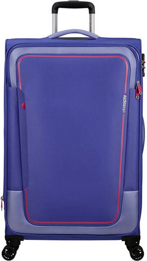 American Tourister trolley Pulsonic 81 cm. Expandable paars
