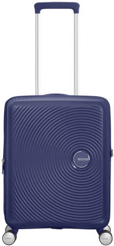 American Tourister trolley Soundbox 55 cm. Expandable donkerblauw