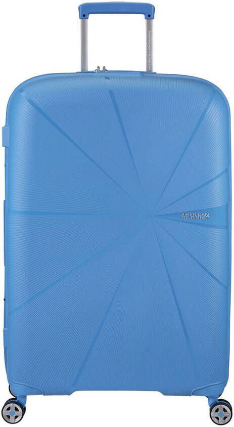 American Tourister trolley Starvibe 77 cm. Expandable blauw