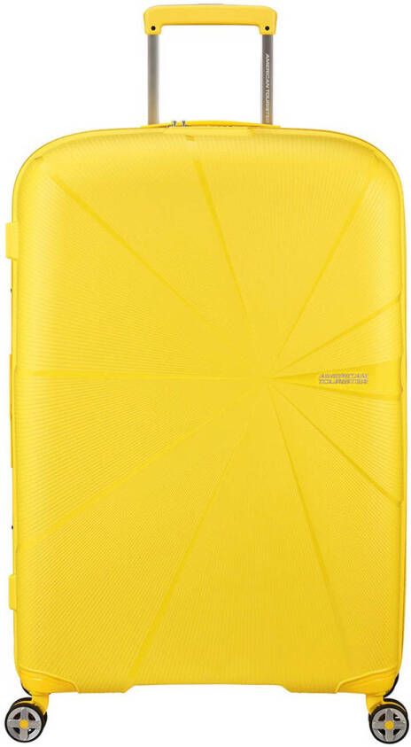 American Tourister trolley Starvibe 77 cm. Expandable geel