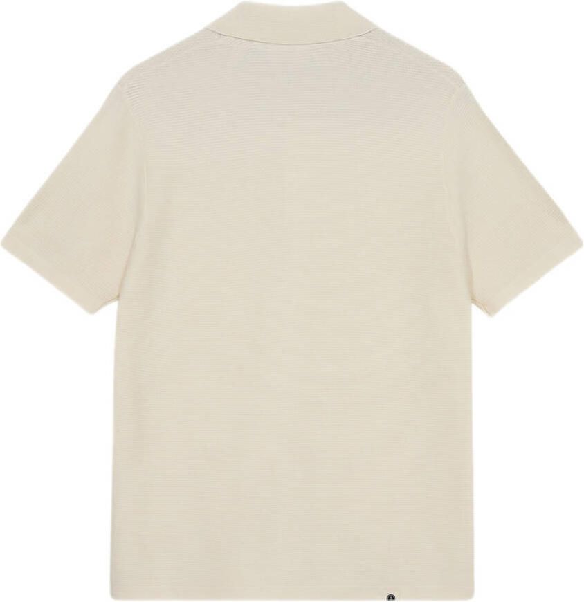 ANERKJENDT Heren Polo's & T-shirts Aksvend S s Knit Shirt Beige - Foto 7