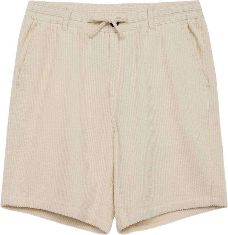 ANERKJENDT Heren Broeken Akjan Corduroy Shorts Gebroken Wit - Foto 7