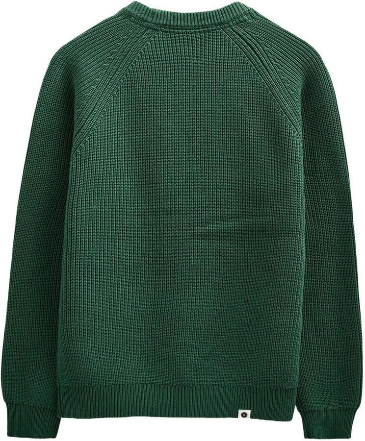 ANERKJENDT Heren Truien & Vesten Aksune Patent Knit Donkergroen - Foto 7