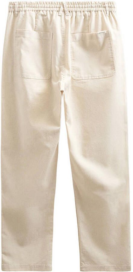 Anerkjendt regular casual broek met linnen beige - Foto 3