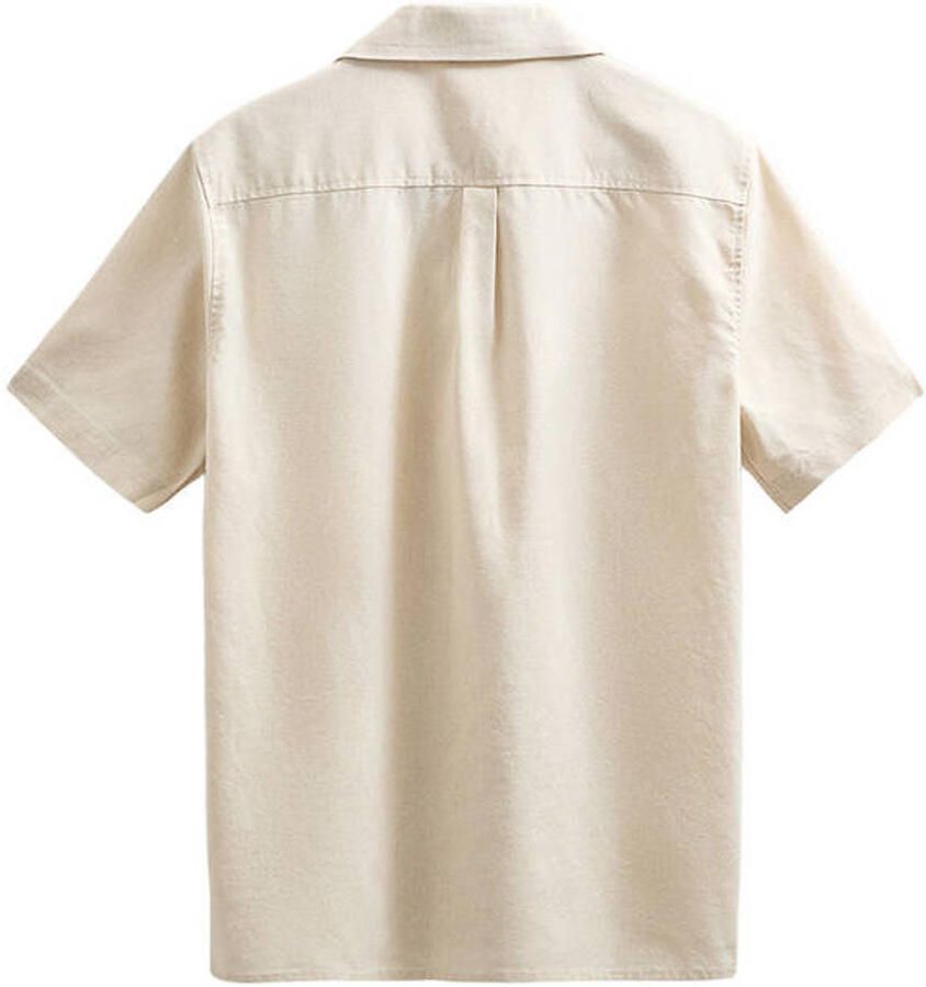 Anerkjendt regular casual overhemd met linnen beige - Foto 2