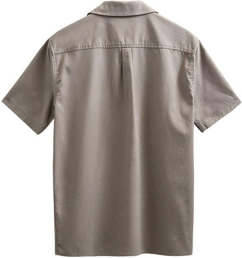 ANERKJENDT Heren Overhemden Akleo Cot-linnen-vis S s Shirt Taupe - Foto 6