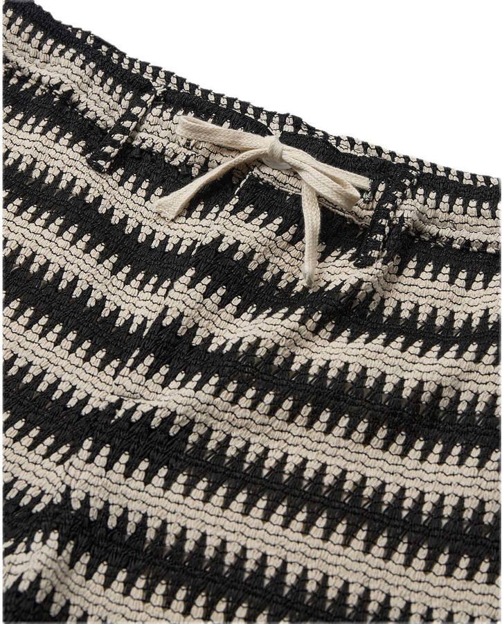 ANERKJENDT Heren Broeken Akjan Struc Stripe Shorts Ecru - Foto 7