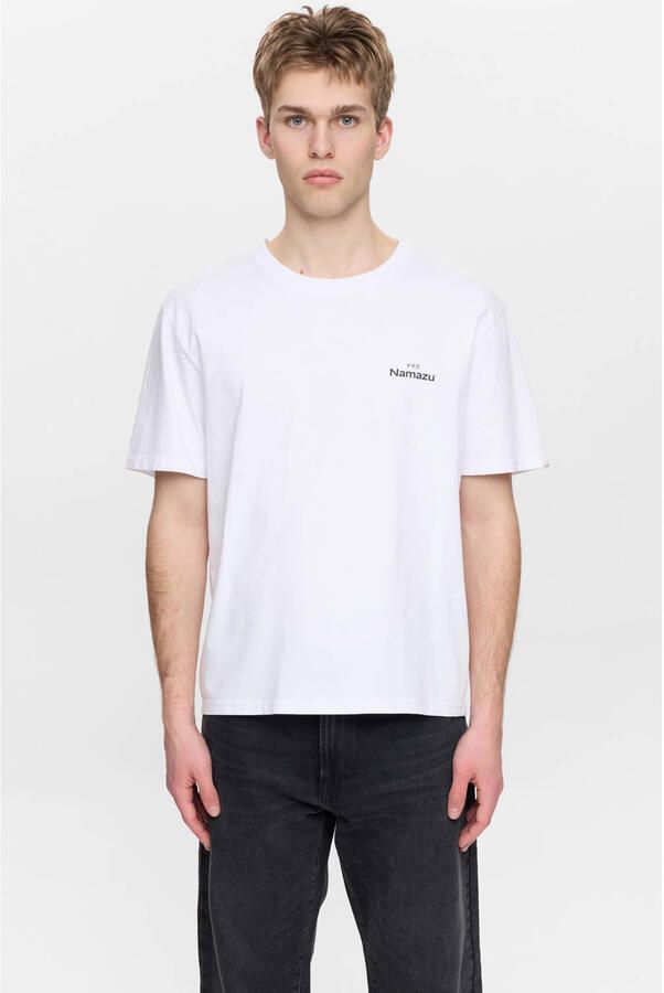 ANERKJENDT Heren Polo's & T-shirts Akvillads Goodsforeverydayuse Ss Tee Wit - Foto 5