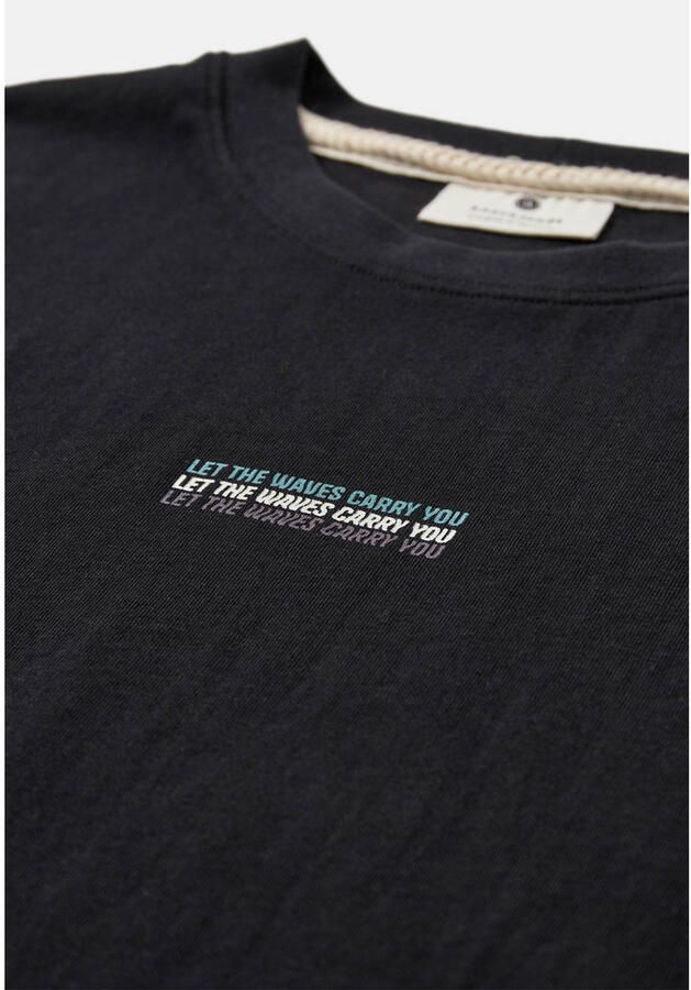 Anerkjendt regular T-shirt met backprint zwart - Foto 2