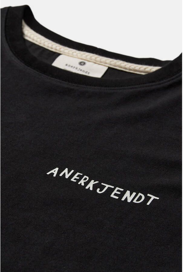 Anerkjendt relaxed T-shirt met backprint zwart - Foto 3
